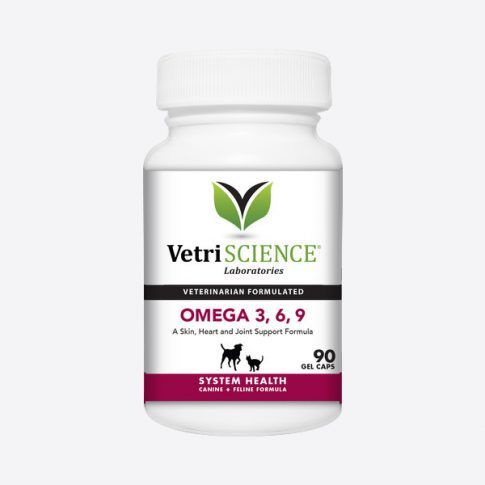 Omega 3, 6, 9 – papildas katėms ir šunims – odai, kailiui, širdžiai – N90