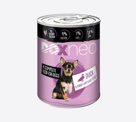 Doxneo – antienos ir kalakutienos konservai šunims – 400g
