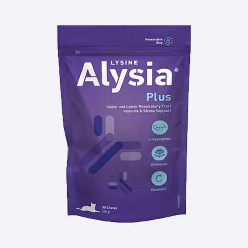 Alysia Plus Lysine – kvėpavimo takams – papildas katėms – N30