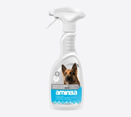 Aminela – ekologiška kvapų neutralizavimo priemonė – šunims
