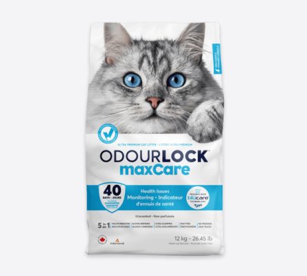 Intersand Odourlock maxCare – sveikatos stebėjimo molio kraikas katėms